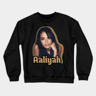 Aaliyah three colored Crewneck Sweatshirt